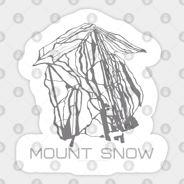 Mount Snow Resort 3D Sticker by Mapsynergy